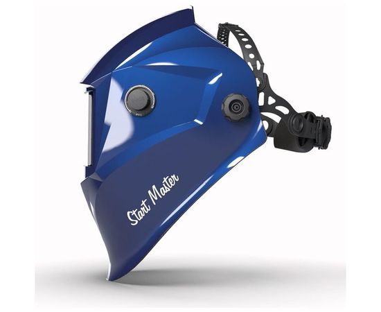 Маска сварщика START MASTER хамелеон, синяя 51ST605B – изображение 6