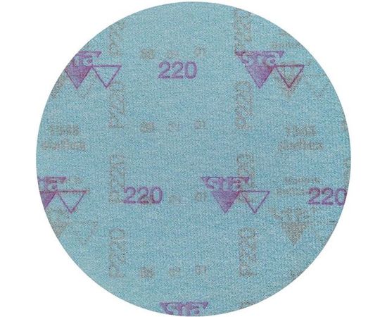 Круг шлифовальный на липучке siaflex 1948 (5+1 шт; 150 мм; без отверстий; P220) sia Abrasives sf6-150-0-220 – изображение 3