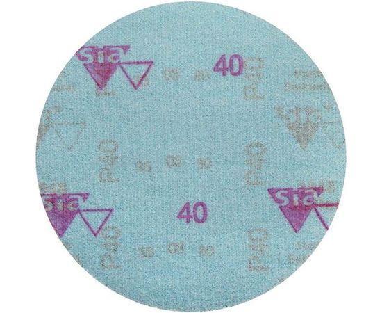 Круг шлифовальный на липучке siaflex 1948 (5+1 шт; 125 мм; без отверстий; P40) sia Abrasives sf6-125-0-040 – изображение 3