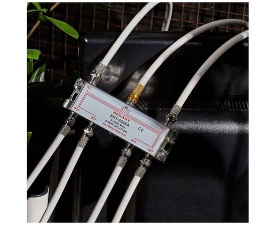 Делитель REXANT ТВ х 6 под F разъём 5-2500 МГц СПУТНИК 05-6204 – изображение 10