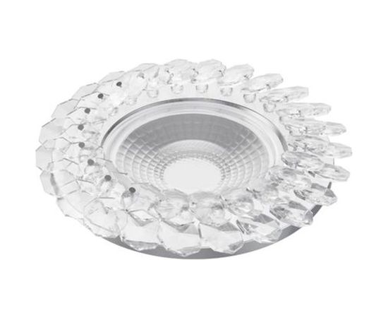 Встраиваемый потолочный светильник без лампы Sholtz для MR16 D94мм Стекло/Хром FMR4207 – изображение 5