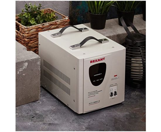 Стабилизатор напряжения REXANT, AСН-3 000/1-Ц 11-5004 – изображение 2