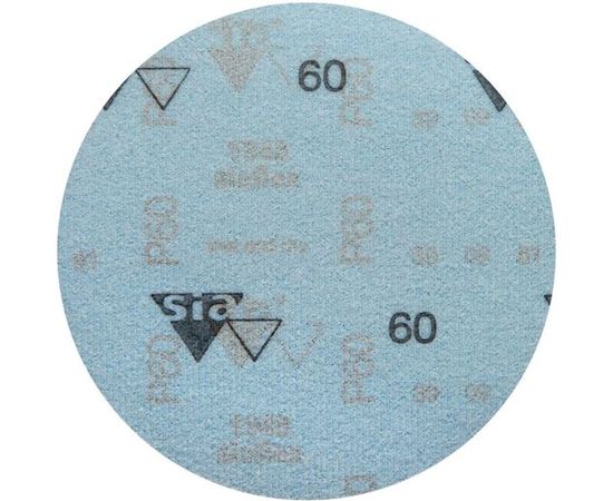 Круг шлифовальный на липучке siaflex 1948 (5+1 шт; 125 мм; без отверстий; P60) sia Abrasives sf6-125-0-060 – изображение 5