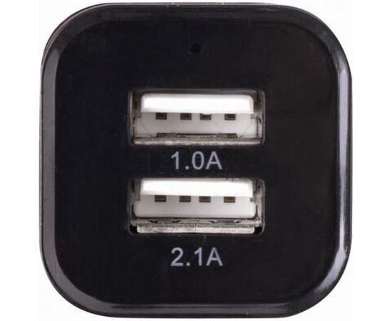 Автомобильное зарядное устройство SONNEN 2 порта USB, 21 А, черное-белое 454796 – изображение 7