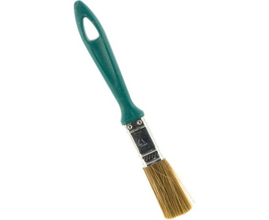 Плоская кисть STAYER Lasur Euro смешанная натуральная и искусственная щетина пластмассовая ручка 20 мм 01081-20 – изображение 2