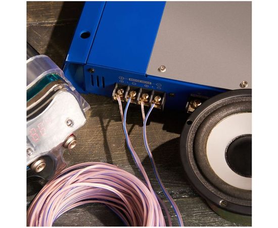 Акустический кабель REXANT 2х0,25 кв.мм прозрачный BLUELINE м. бухта 20 м 01-6201-3-20 – изображение 4