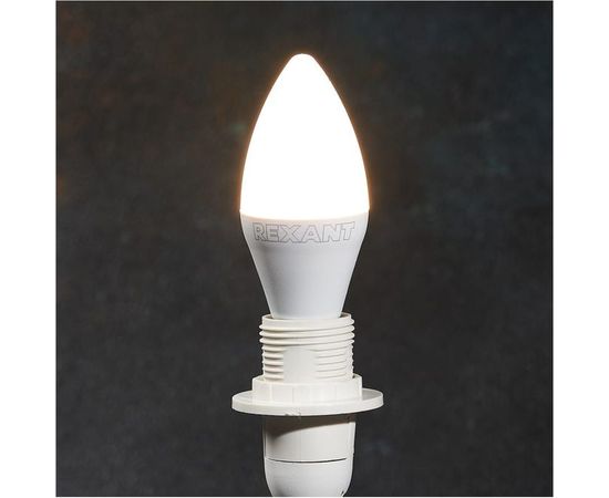 Светодиодная лампа REXANT Свеча 11,5 Вт E14 1093 лм 2700 K теплый свет 604-027 – изображение 3