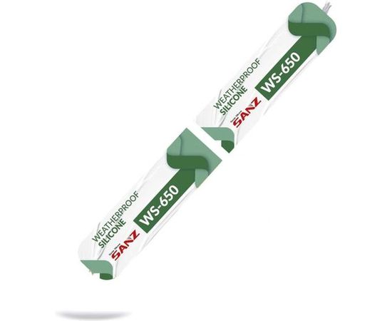 Атмосферостойкий герметик для швов структурного остекления SANZ WS-650 черный 650-7288-B – изображение 4