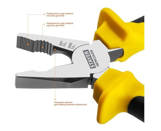 Плоскогубцы Stayer HERCULES Professional 2203-1-20 200мм 2203-1-20_z02 – изображение 3