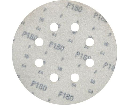 Круг шлифовальный на липучке siaone 1944 (5+1 шт; 125 мм; 8 отверстий; P180) sia Abrasives so6-125-8-180 – изображение 2