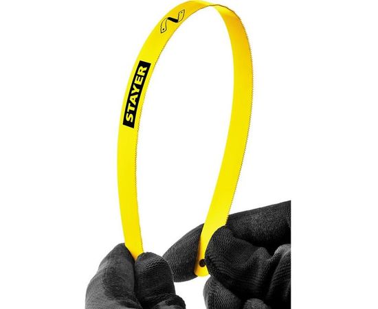 Двустороннее широкое полотно по металлу (300х25 мм; 24/18 TPI) Stayer 1590_z01 – изображение 2