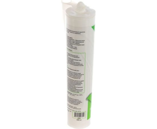 Универсальный силиконовый герметик SANZ АС-168 белый, 280 мл. 168-7394-W – изображение 3