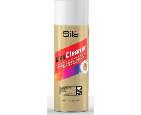 Аэрозольная смывка старой краски Sila HOME Max Cleaner 520 мл SILCLO01 – изображение 2