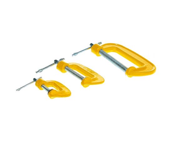 Набор струбцин Stayer SG-3 тип G 25-50-75 мм, 3212-H3_z03 – изображение 2