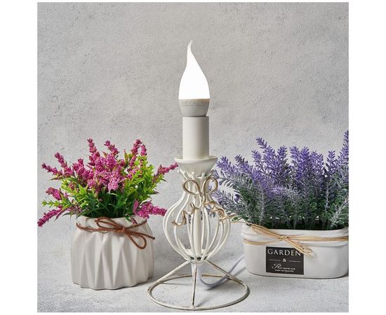 Светодиодная лампа REXANT Свеча на ветру 7,5Вт E14 713лм 4000K нейтральный свет 604-046 – изображение 3