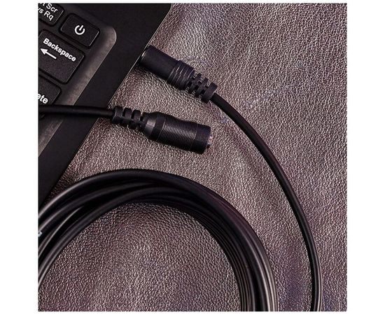 Шнур REXANT Стерео 3,5 мм гнездо - Стерео 3,5 мм штекер, длина 5 метров 17-4006 – изображение 3