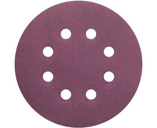 Круг шлифовальный на липучке siaspeed 1950 (5+1 шт; 125 мм; 8 отверстий; P280) sia Abrasives ss6-125-8-280 – изображение 4