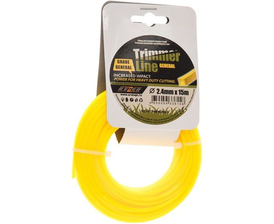 Леска GENERAL (2.4 мм; 15 м; квадрат) Rezer – изображение 4