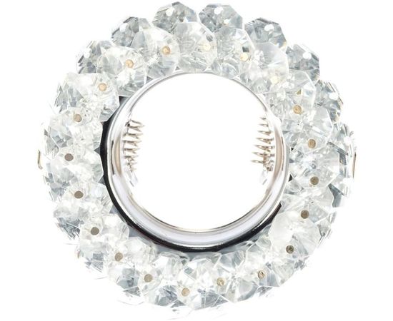 Встраиваемый потолочный светильник без лампы Sholtz для MR16 D94мм Стекло/Хром FMR4207 – изображение 2