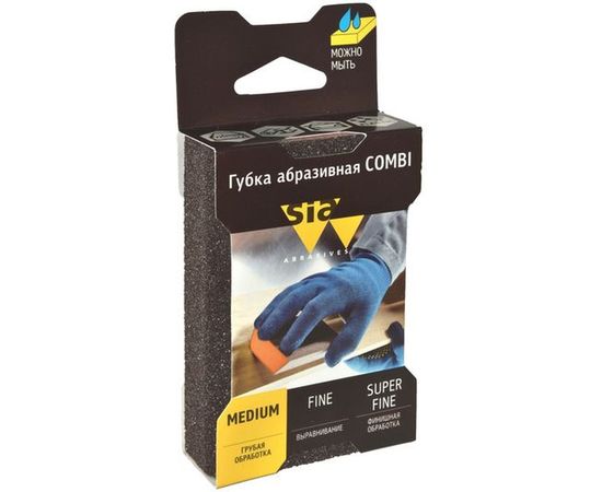 Губка абразивная siasponge COMBI medium sia Abrasives ssp-combi-med – изображение 6