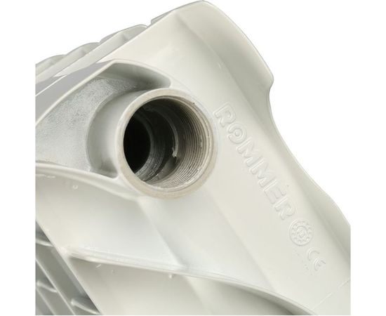 Алюминиевый радиатор ROMMER Plus 500 10 секций RAL9016 89566 – изображение 9