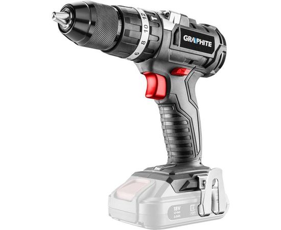 Аккумуляторная бесщеточная дрель-шуруповерт с ударом GRAPHITE Energy+ 18 V 58G020 