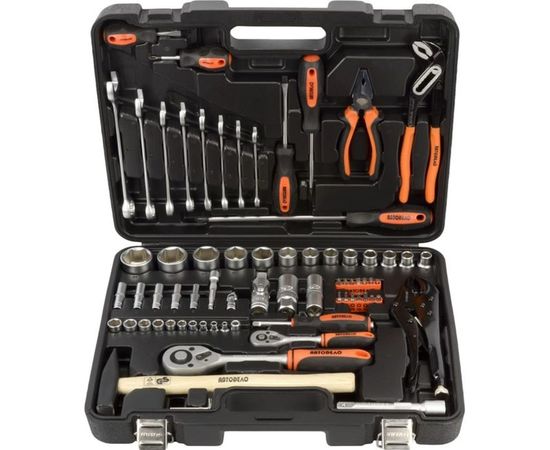 Набор инструмента Автоdело 1/2 DR 1/4 DR 72 предмета 39872 12005 