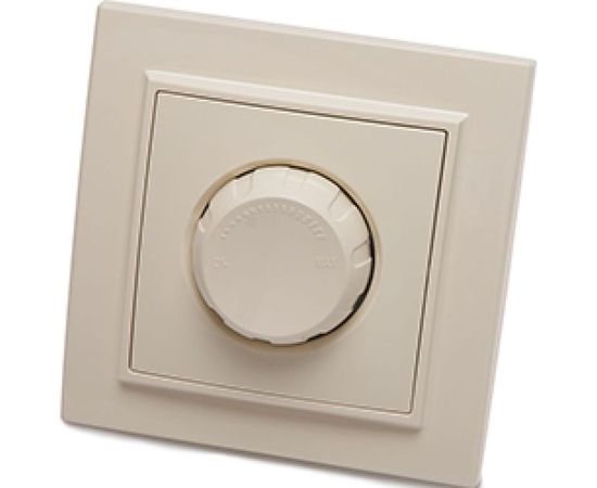 Диммирующий выключатель STEKKER 220V, 600W, серия Эрна, слоновая кость, PSW10-9006-02 39232 