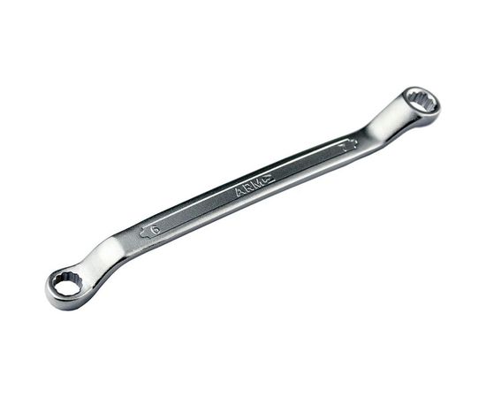 Гаечный накидной ключ ПКБ АРМА двухколенный КГН 6Х7 Х А412-2001 