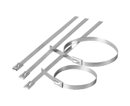 Стальной хомут STEKKER SSCTE79-500 7.9х500мм, нагрузка 120кг 32803 