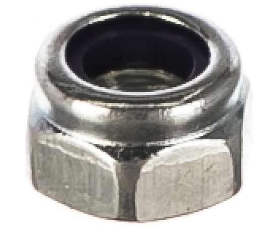 Самоконтрящаяся гайка DIN 985 оцинкованная М5, 200шт - коробка Tech-Krep 105252 