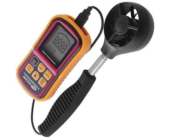 Термоанемометр с телескопическим зондом МЕГЕОН 11001 к0000026362 – изображение 4