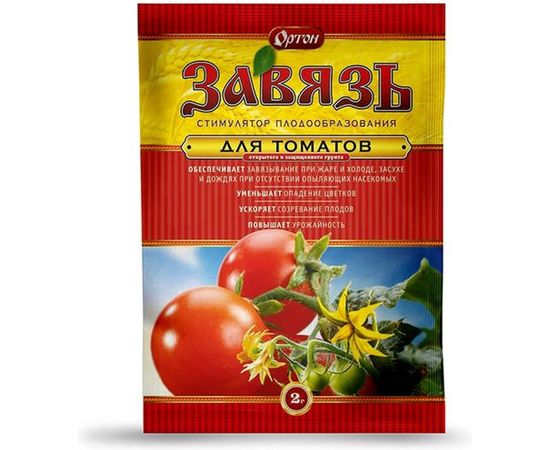 Стимулятор плодообразования ЗАВЯЗЬ для томатов 2 г 01-061 – изображение 3