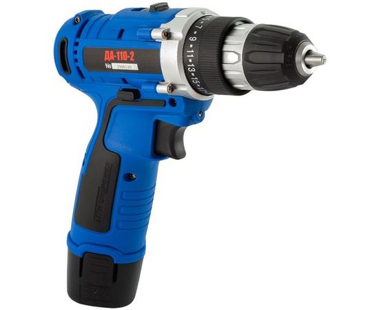 Аккумуляторная дрель-шуруповерт Витязь ДА-110-2 18012010 – изображение 3