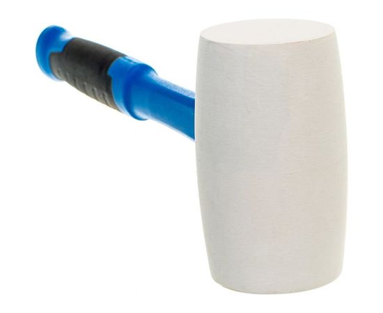 Киянка ЗУБР ПРОФЕССИОНАЛ резиновая белая, с фибергласовой ручкой, 900г 20531-900_z02 – изображение 3