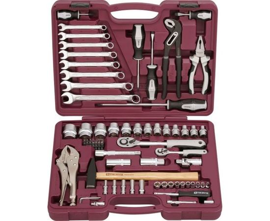 Универсальный набор инструмента 1/4", 1/2"DR,THORVIK UTS0072 – изображение 2