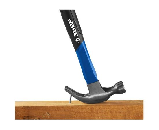 Молоток-гвоздодер Зубр 450 г с фибергласовой рукояткой тип МСТ Проф 20235-450 20235-450_z01 – изображение 4