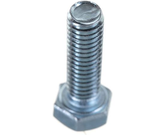 Болт Tech-Krep DIN933 с шестигранной головкой, оцинкованный М5х16 20 шт - пакет 102954 – изображение 4