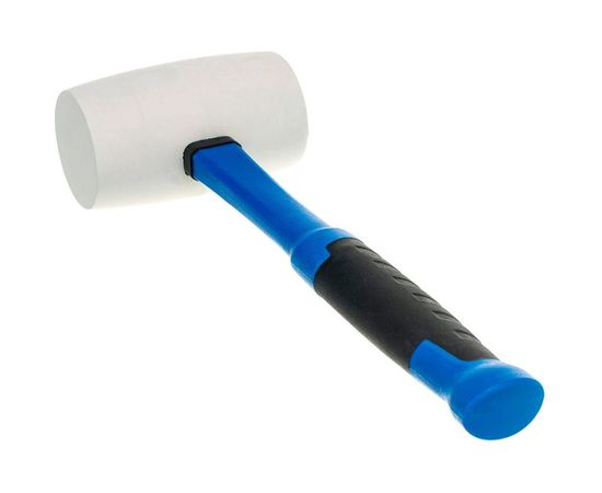 Киянка ЗУБР ПРОФЕССИОНАЛ резиновая белая, с фибергласовой ручкой, 900г 20531-900_z02 – изображение 2