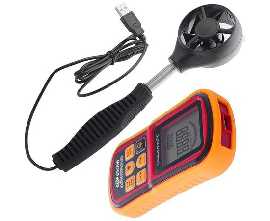 Термоанемометр с телескопическим зондом МЕГЕОН 11001 к0000026362 – изображение 3