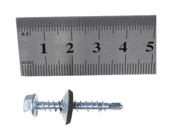 Кровельный саморез Tech-Krep КР ZP сверло 4,8х35 250 шт, ведро 101001 – изображение 4