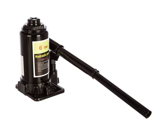 Бутылочный гидравлический домкрат 6 т, высота 183-360 WIEDERKRAFT WDK-81060 – изображение 3
