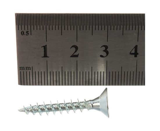 Саморез Tech-Krep ШУц 5,0х30 потайная головка 12 шт, пакет 102445 – изображение 3