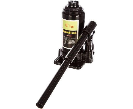 Бутылочный гидравлический домкрат 6 т, высота 183-360 WIEDERKRAFT WDK-81060 – изображение 5