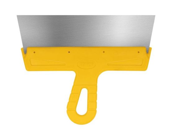 Фасадный шпатель (250 мм, нержавеющая сталь, желтая ручка) Biber МАСТЕР 35177 тов-176004 