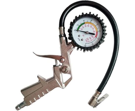 Манометр с пистолетом и шлангом ДАЛИ-авто DA-01223 