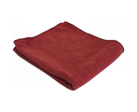 Тряпка для пола из микрофибры Рыжий кот ТM-02F бордовая, 40х50 см 310228 