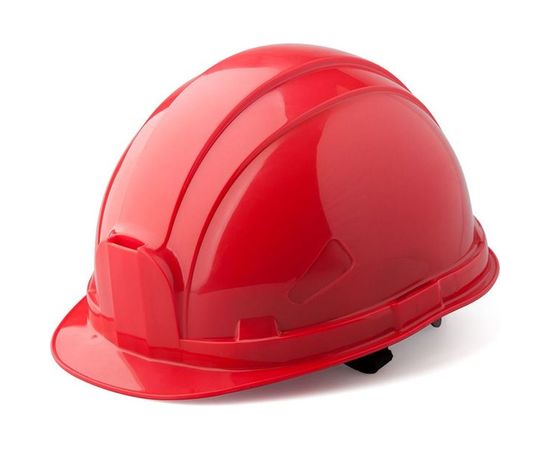 Защитная шахтерская каска РОСОМЗ СОМЗ-55 Hammer, красная 77516 
