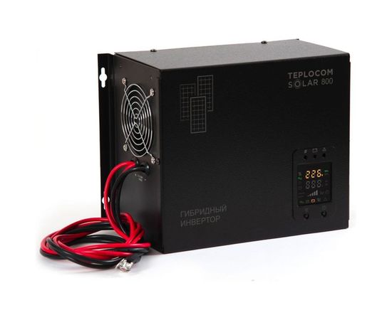 Многофункциональный инвертор Бастион TEPLOCOM SOLAR-800 220В 800ВА 500Вт 2411 