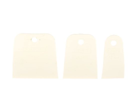 Набор белых резиновых шпателей 3 шт ЗУБР МАСТЕР 1016-H3_z01 